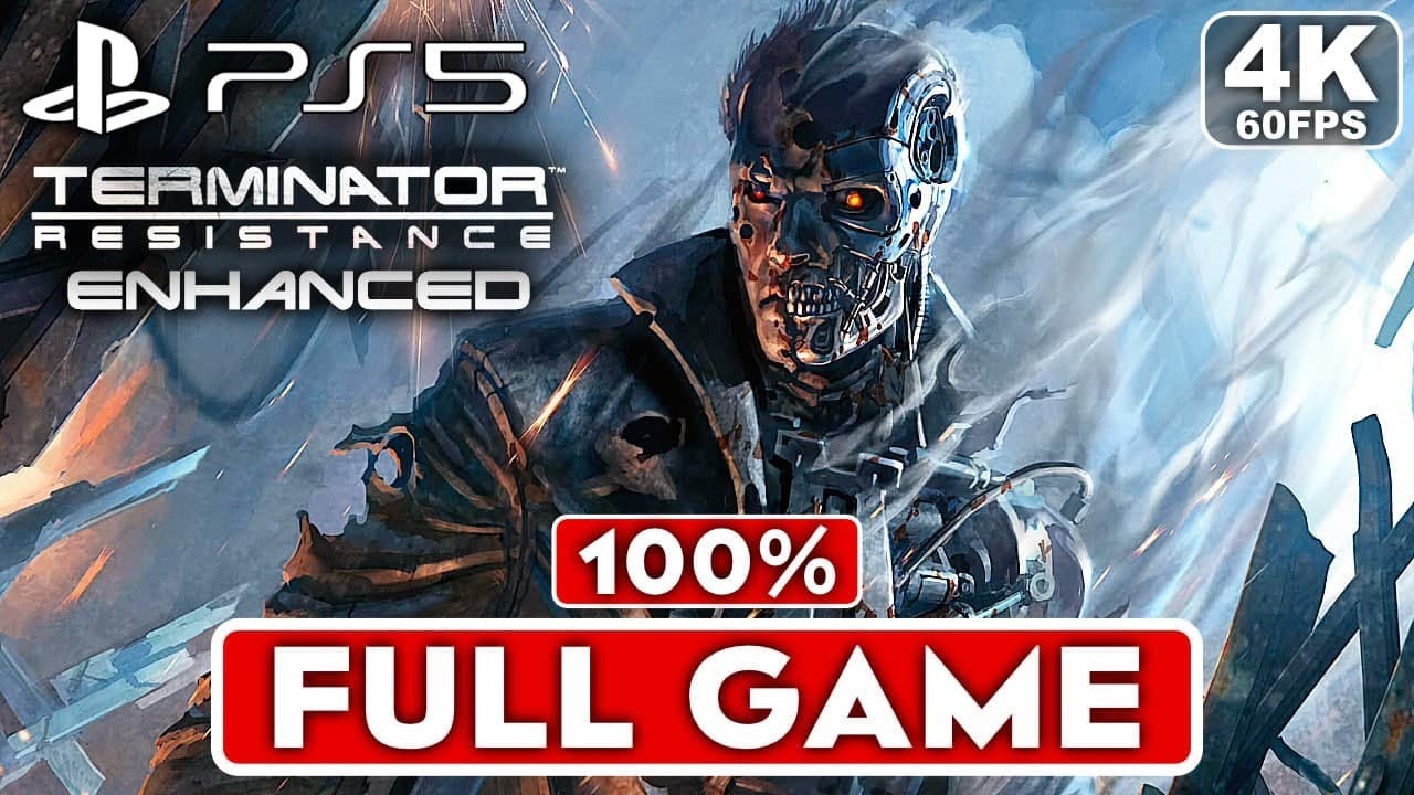 TERMINATOR RESISTANCE ENHANCED PS5 Gameplay Walkthrough Part 1 FULL GAME [4K 60FPS] - No Commentary