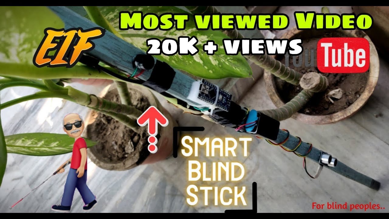 👀🚀 How to make a Smart Blind Stick! | Smart Blind Stick Kaise Banaye 💡⚡