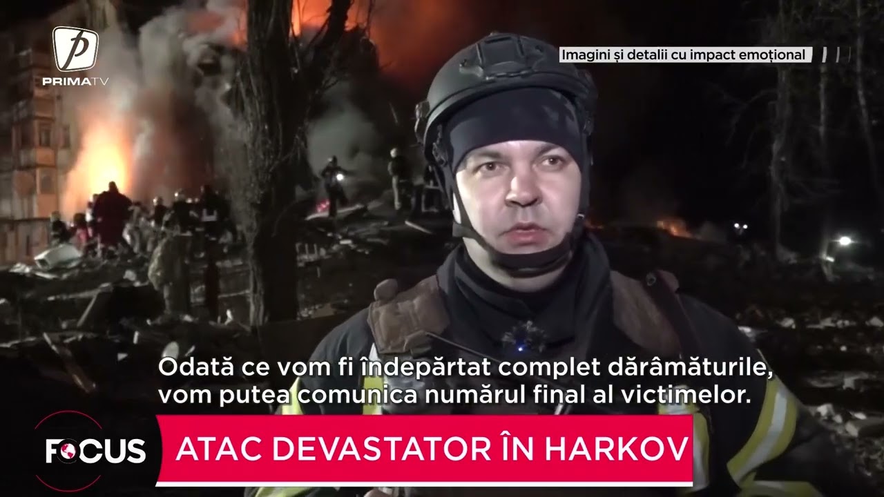 Atac devastator în Ucraina. Ruşii au folosit sute de drone şi zeci de rachete: 10 oameni au murit