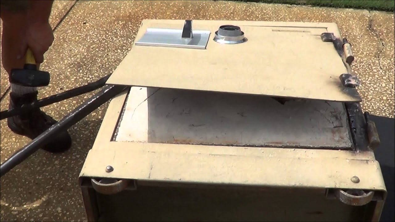 Breaking into a safe