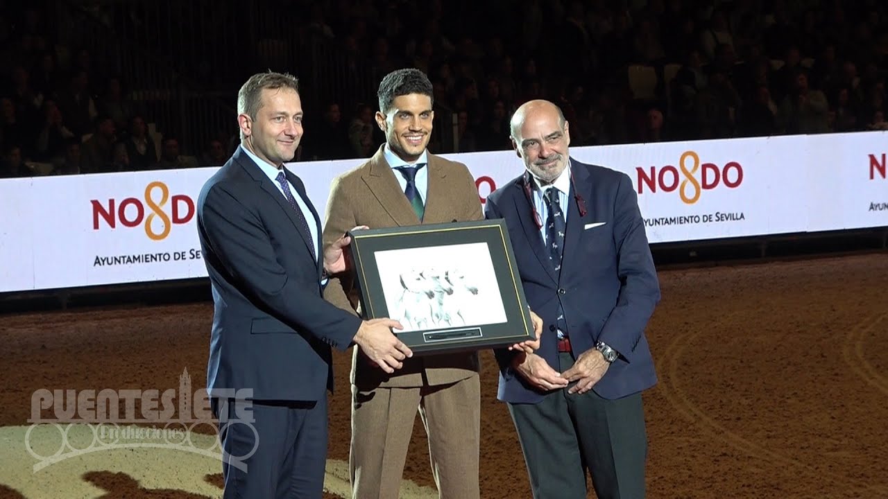 SICAB 2025. Reconocimiento a Marc Bartra. 35ª Salón Internacional del Caballo.