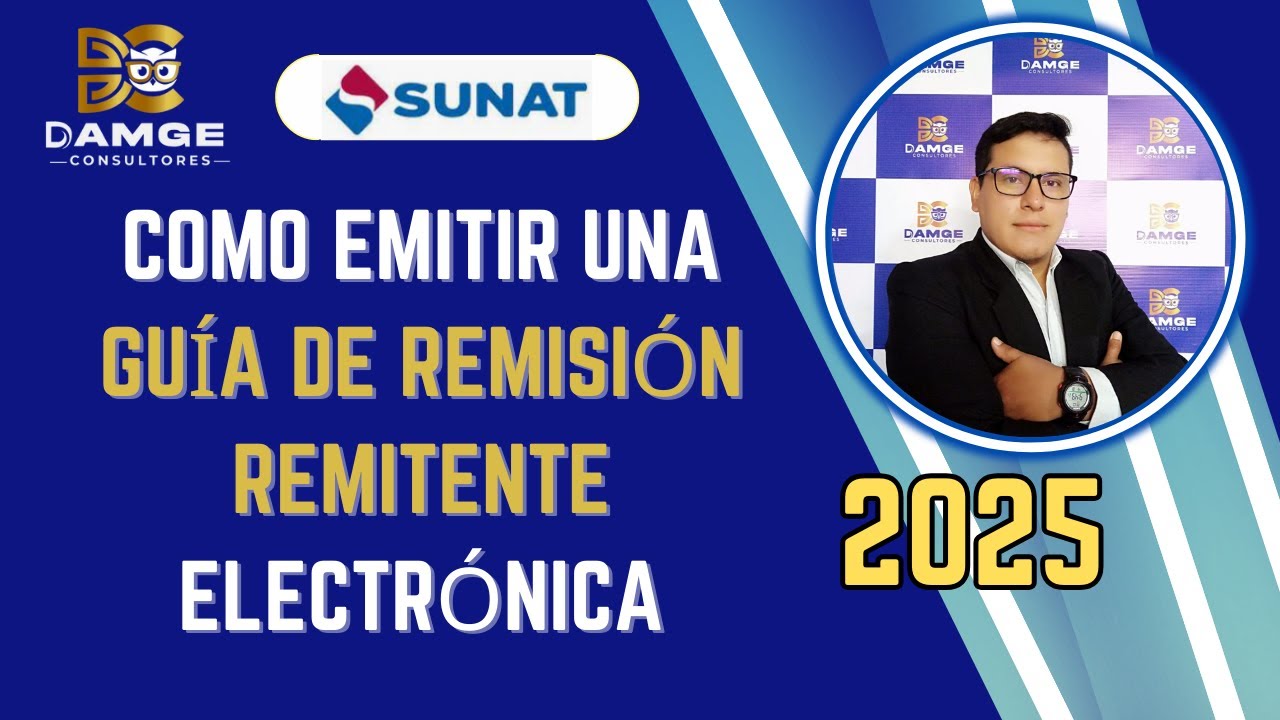 🔴Como emitir una Guía de Remisión Remitente | SUNAT 2025 actualizado