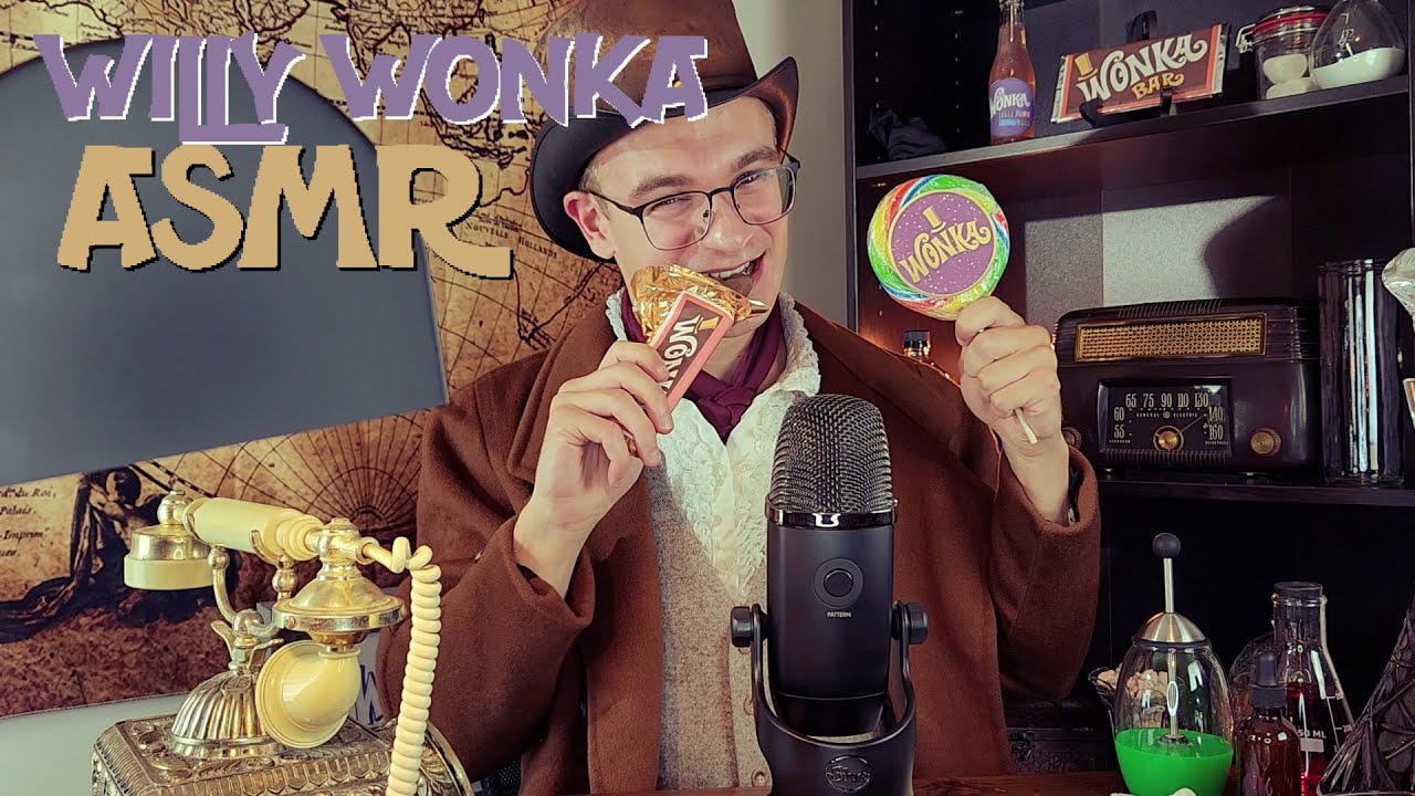 Ролевая игра ASMR «Вилли Вонка» по мотивам Тимоти Шаламе #WonkaMovie