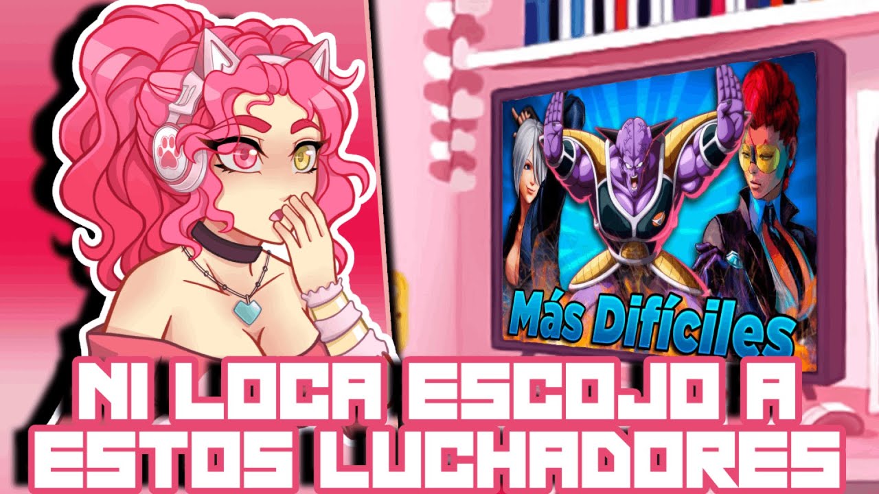 🩷Pinkku Reacciona👉10 Personajes RIDÍCULAMENTE DIFÍCILES en juegos de pelea▶️