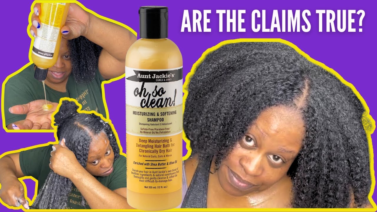 AUNT JACKIE'S Oh So Clean Moisturizing & Softening Shampoo