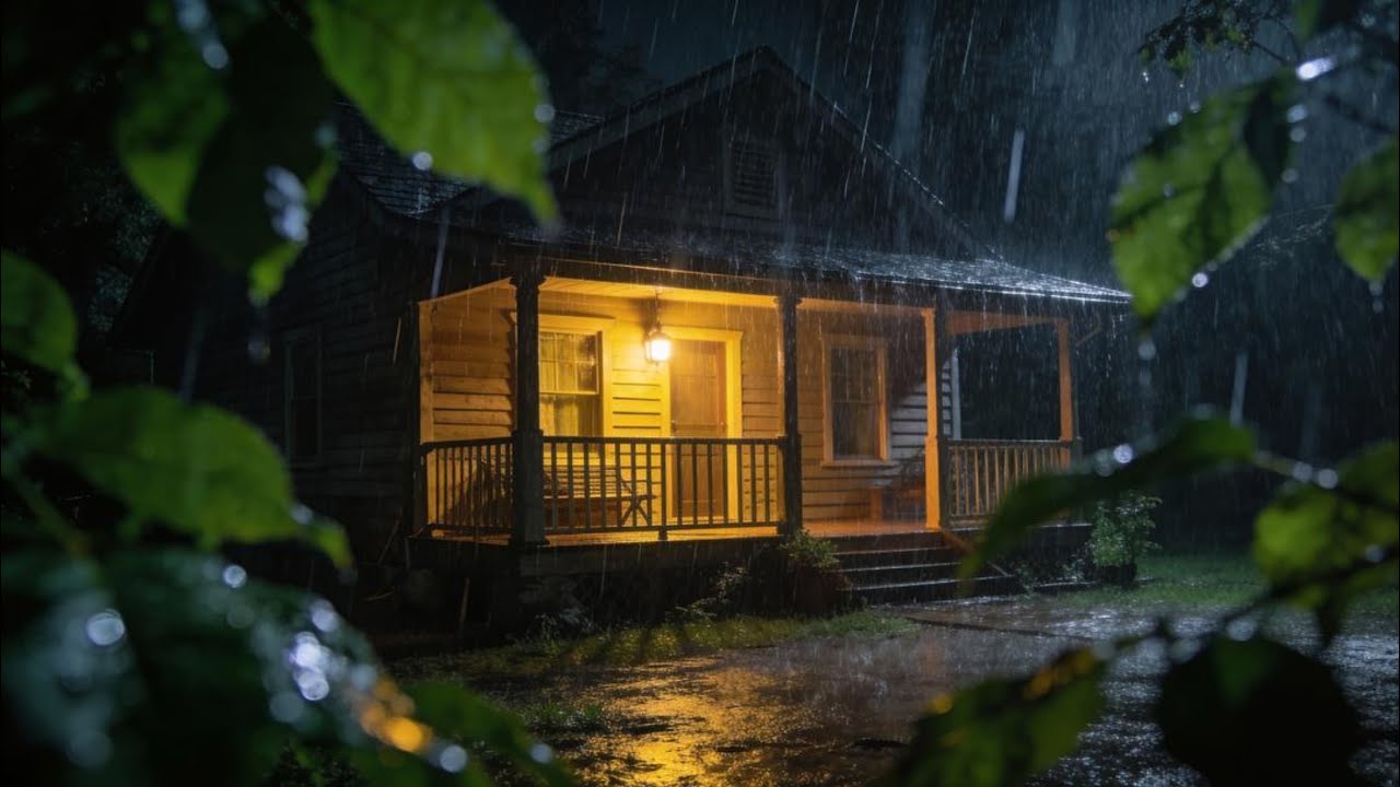 No Ads Rain Sounds for Sleeping - ASMR Rain and Thunder Sounds For Sleeping, Relaxing