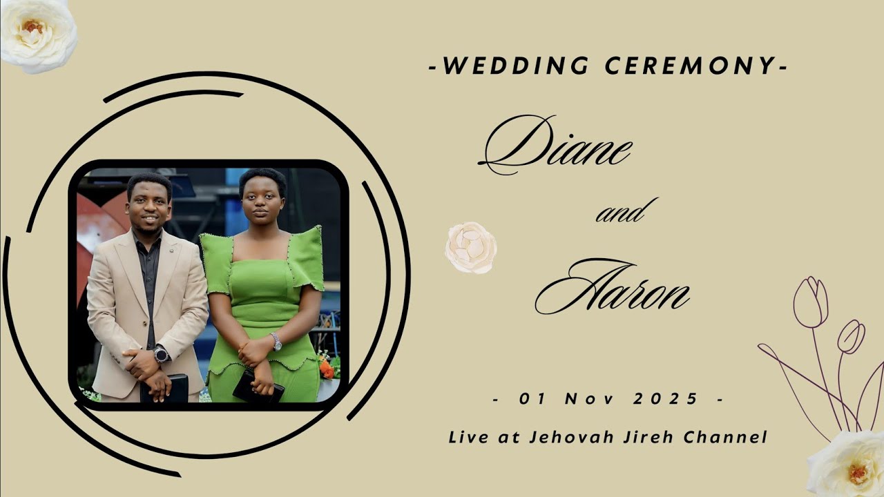 UBUKWE BW'UMURIRIMBYI WA JEHOVAH JIREH DIANE & AARON