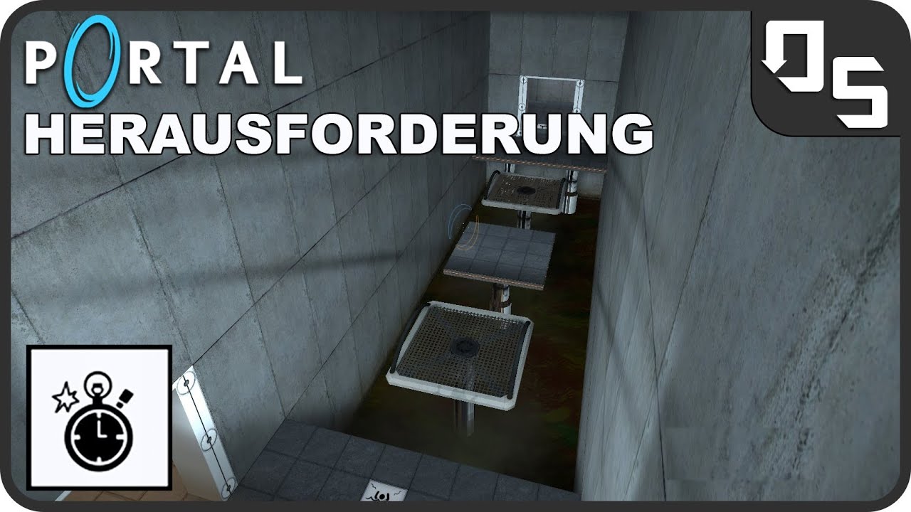 Portal | Testkammer 14 Herausforderung: Die k&uuml;rzeste Zeit [HD+]