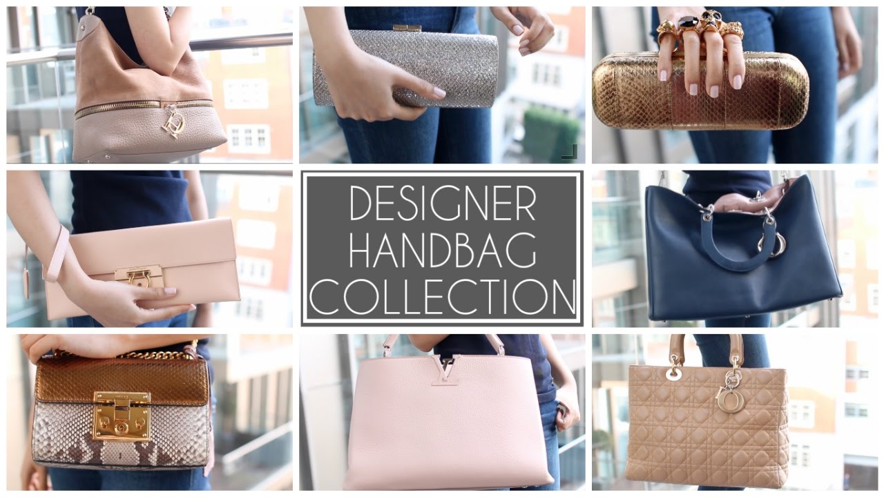 DESIGNER HANDBAG COLLECTION | Gucci, Louis Vuitton, Dior, AMQ, Ferragamo | JASMINA PURI