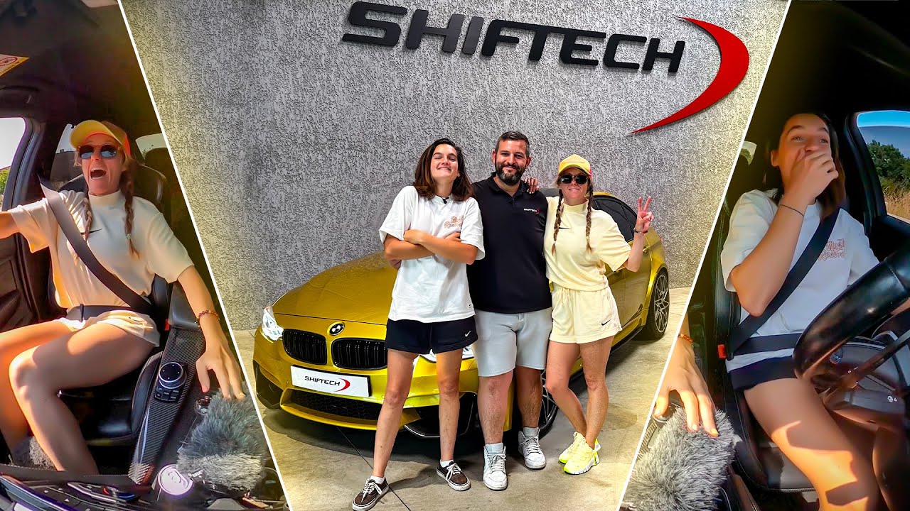 SARAH @lezitow EST CHOQU&Eacute;E PAR LA TRANSFORMATION DE SA M3 !!!