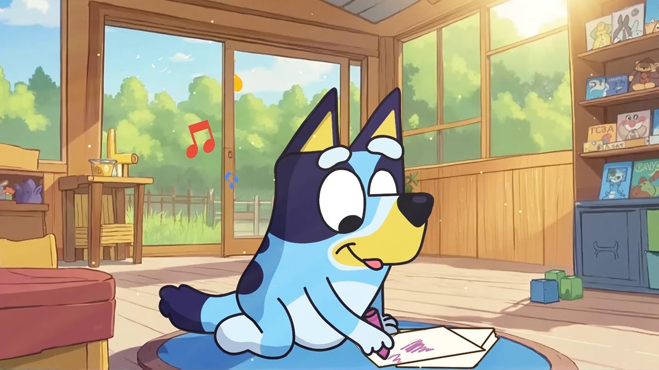 Bluey&rsquo;s Peaceful Creativity 🎨 Lofi Music for Relaxing & Creating | lofi beats to relax / chill to