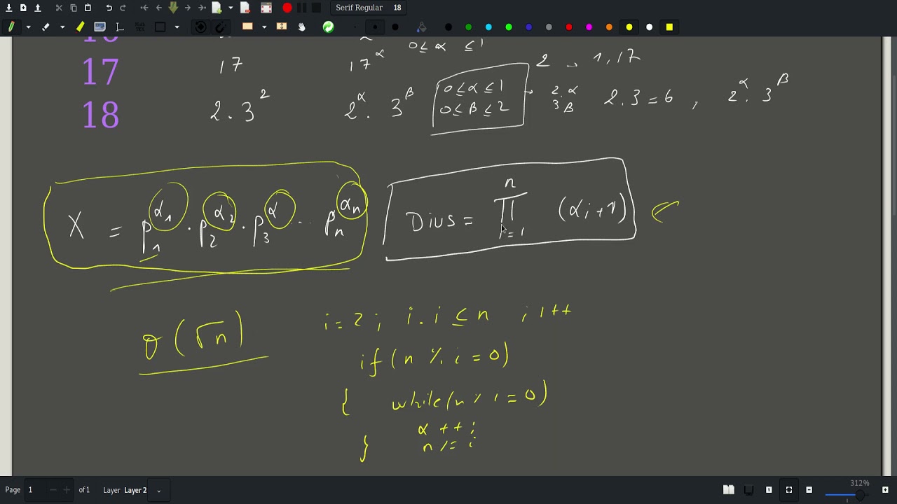 [CSES][Mathematics] Counting Divisors