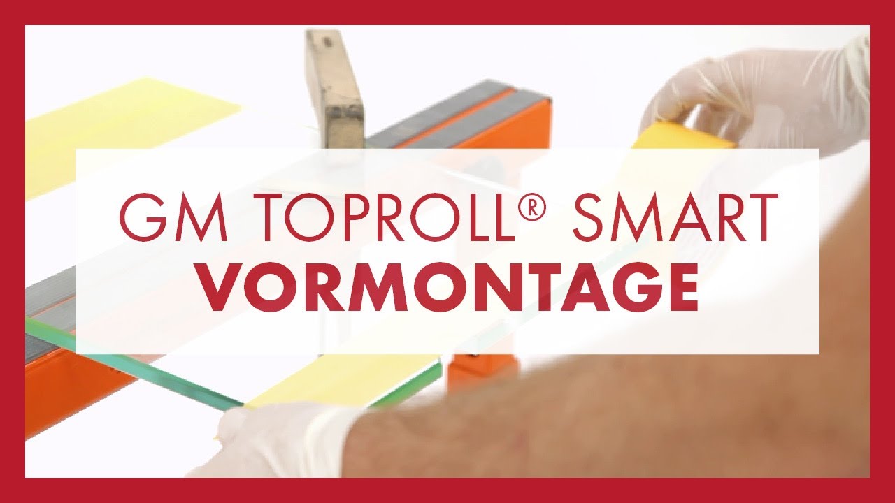 Glas Marte Schiebet&uuml;rsystem GM TOPROLL&reg; SMART: Vormontage