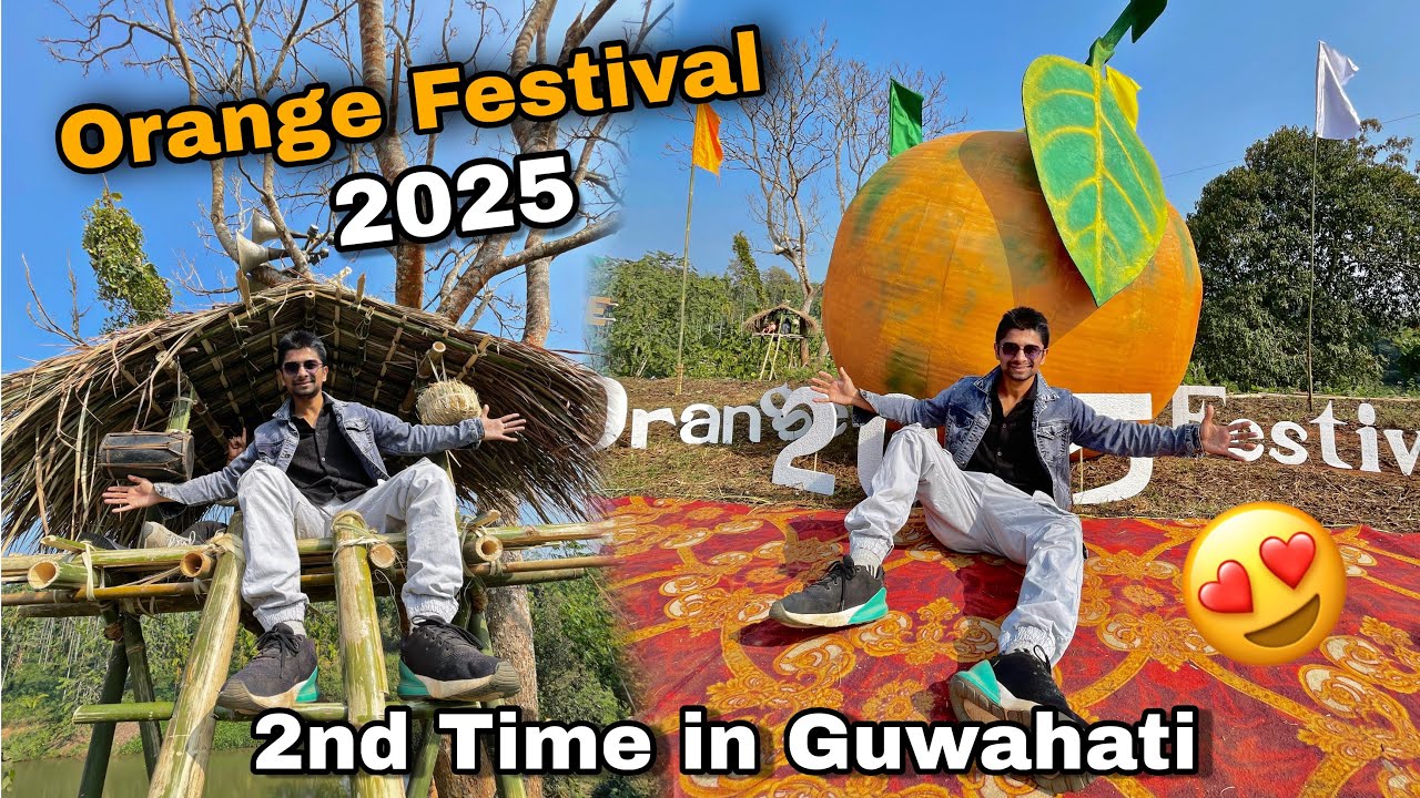 This is Orange Festival 2025 🍊 in Guwahati || Vlog 370