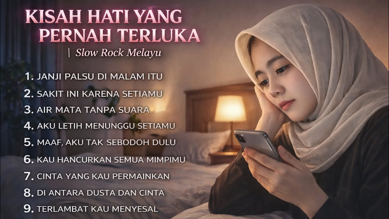 Kisah Hati Yang Pernah Terluka | Slow Rock Melayu