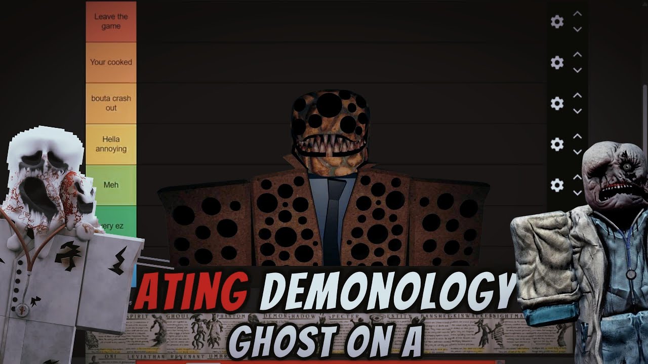 I rated every Ghost in Roblox Demonology...