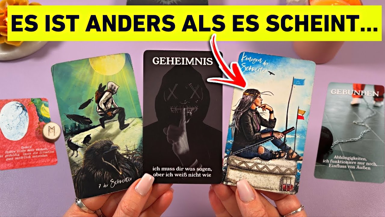 (S)EINE LÜGE 👁️❗️ER war PLÖTZLICH abweisend & das hat einen GRUND... Tarot Liebe