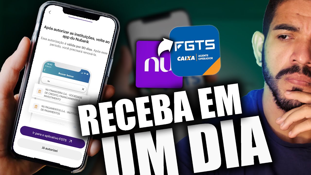 Ultima Semana! COMO SACAR O FGTS pelo app do NUBANK