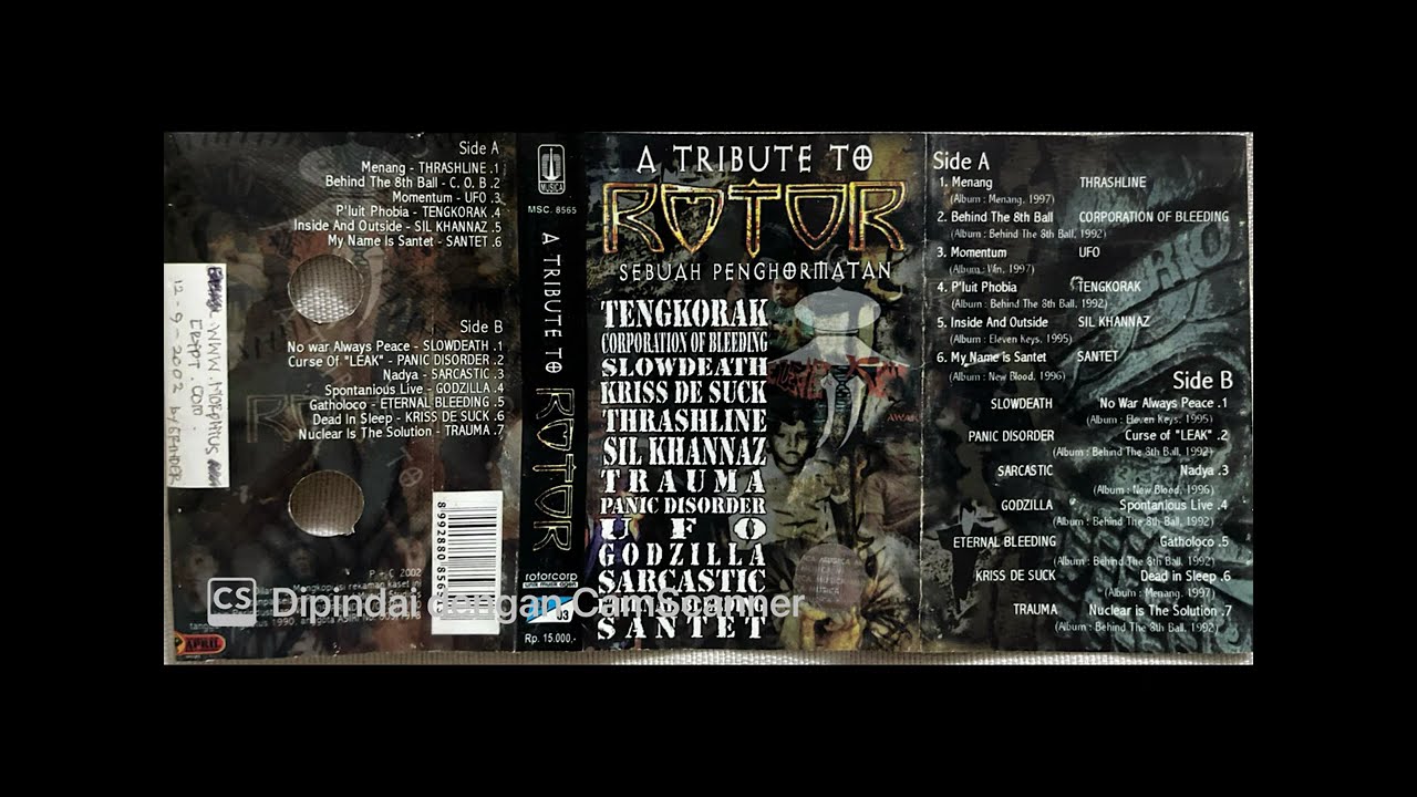 A TRIBUTE TO ROTOR  —  Full Album Kompilasi ‘SEBUAH PENGHORMATAN’ (2002)