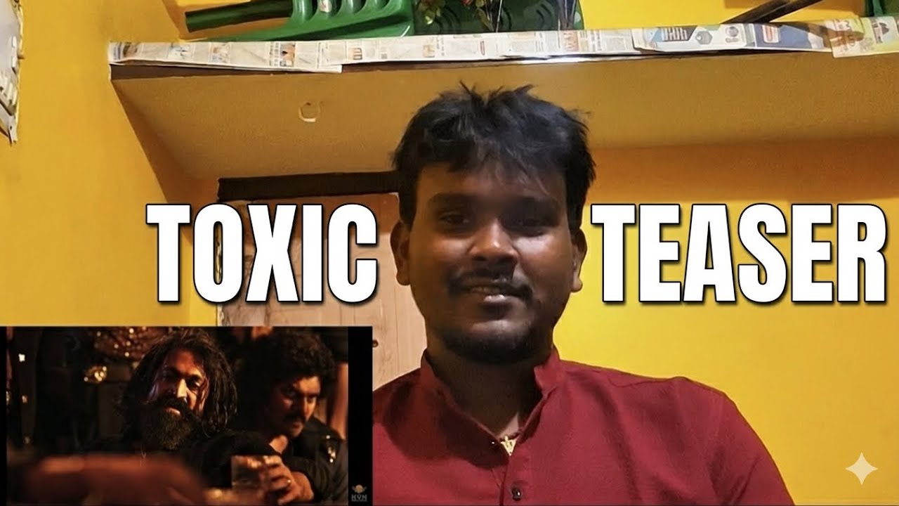 Reaction to TOXIC OFFICAL |HINDI TESER | Rocking star yash|