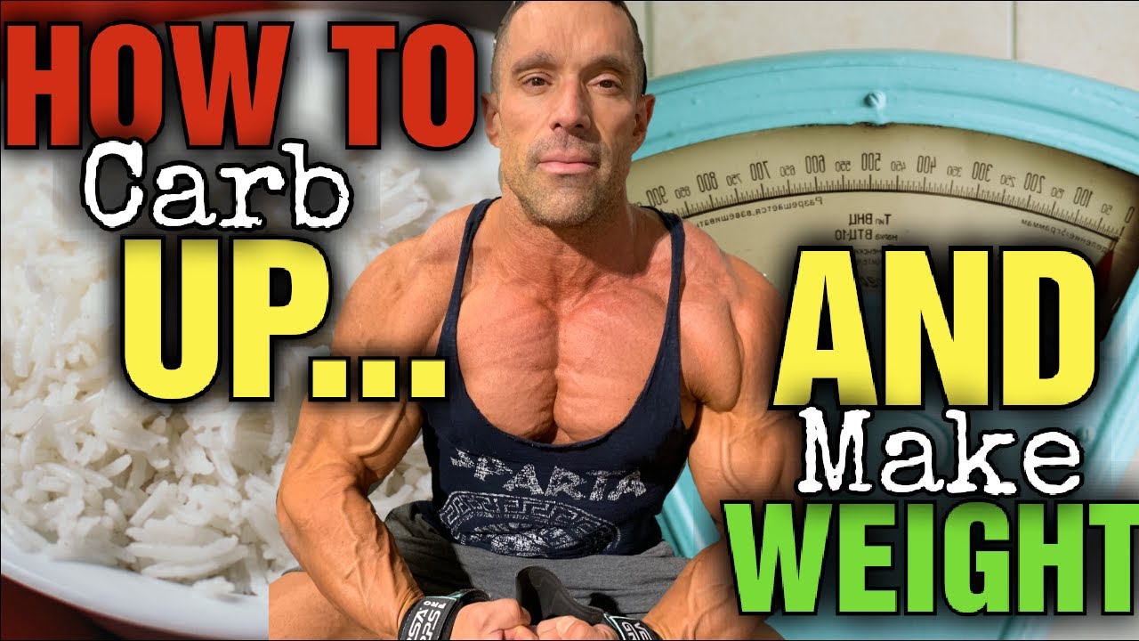 CARBING UP and Making Weight - 1 day out from Niagara Falls Pro show