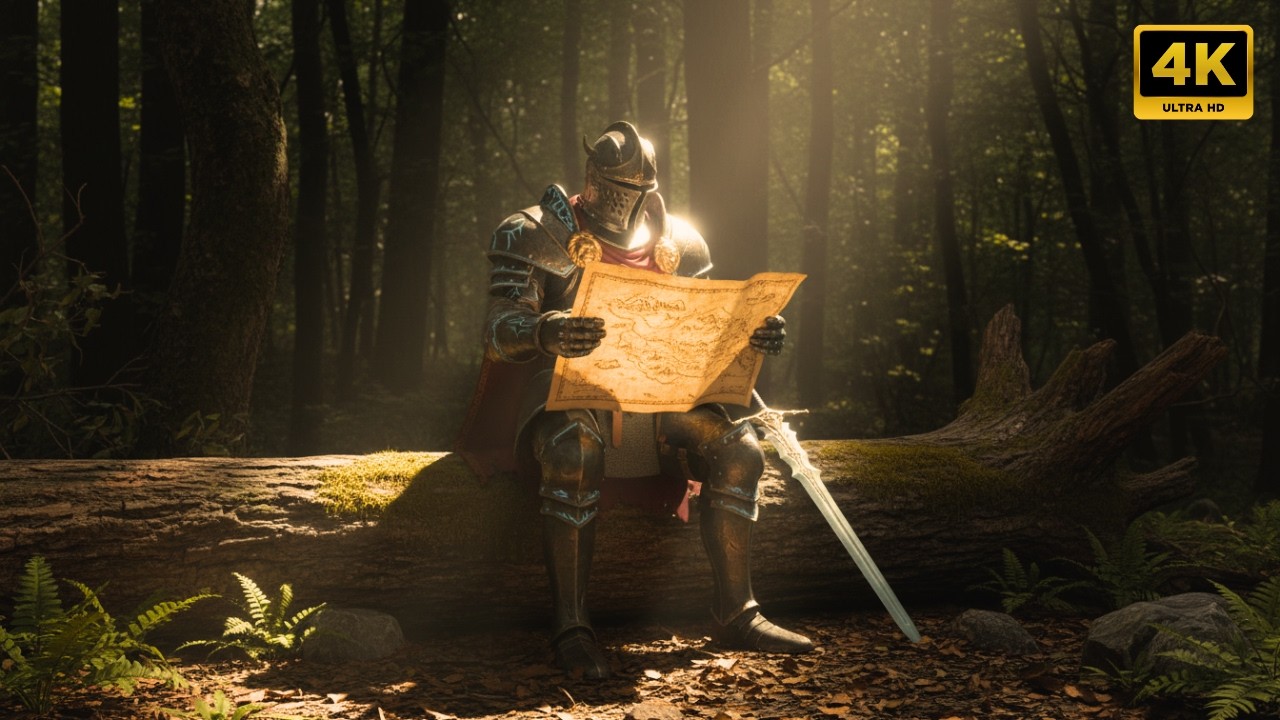 FANTASY MUSIC FOR RELAXATION || DARK SOULS VIBE| 4K Ultra Realistic Tranquil World
