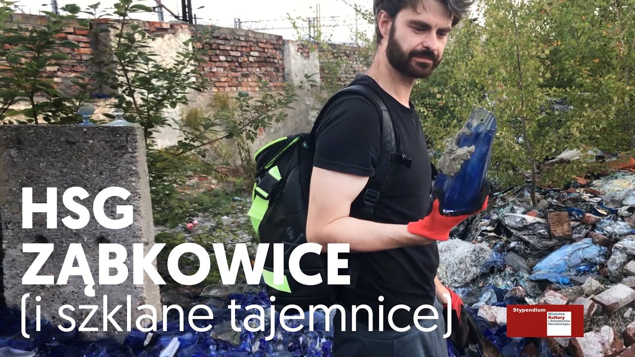 HSG ZĄBKOWICE (Odkrywamy hutę szkła i znajdujemy SKARBY)