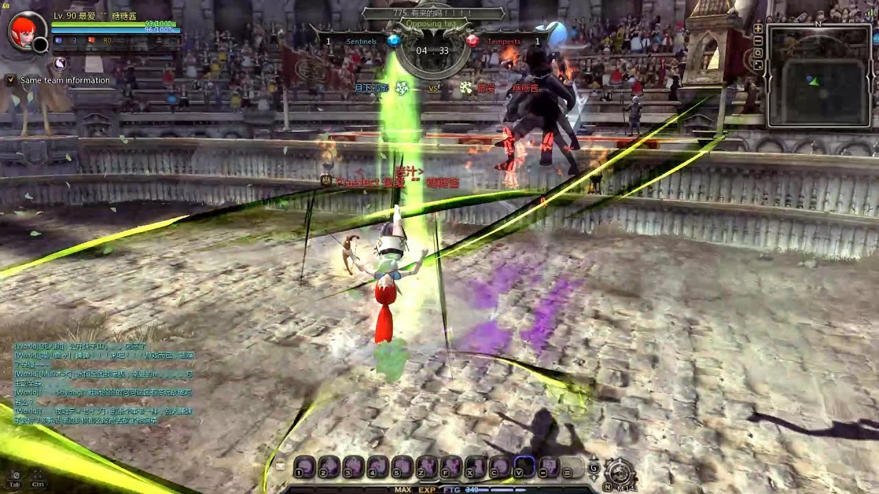 Dragon Nest lvl 90 Pro PVP Showdown: Barbarian | Windwalker vs Ripper | Destroyer PVP WIPEOUT!