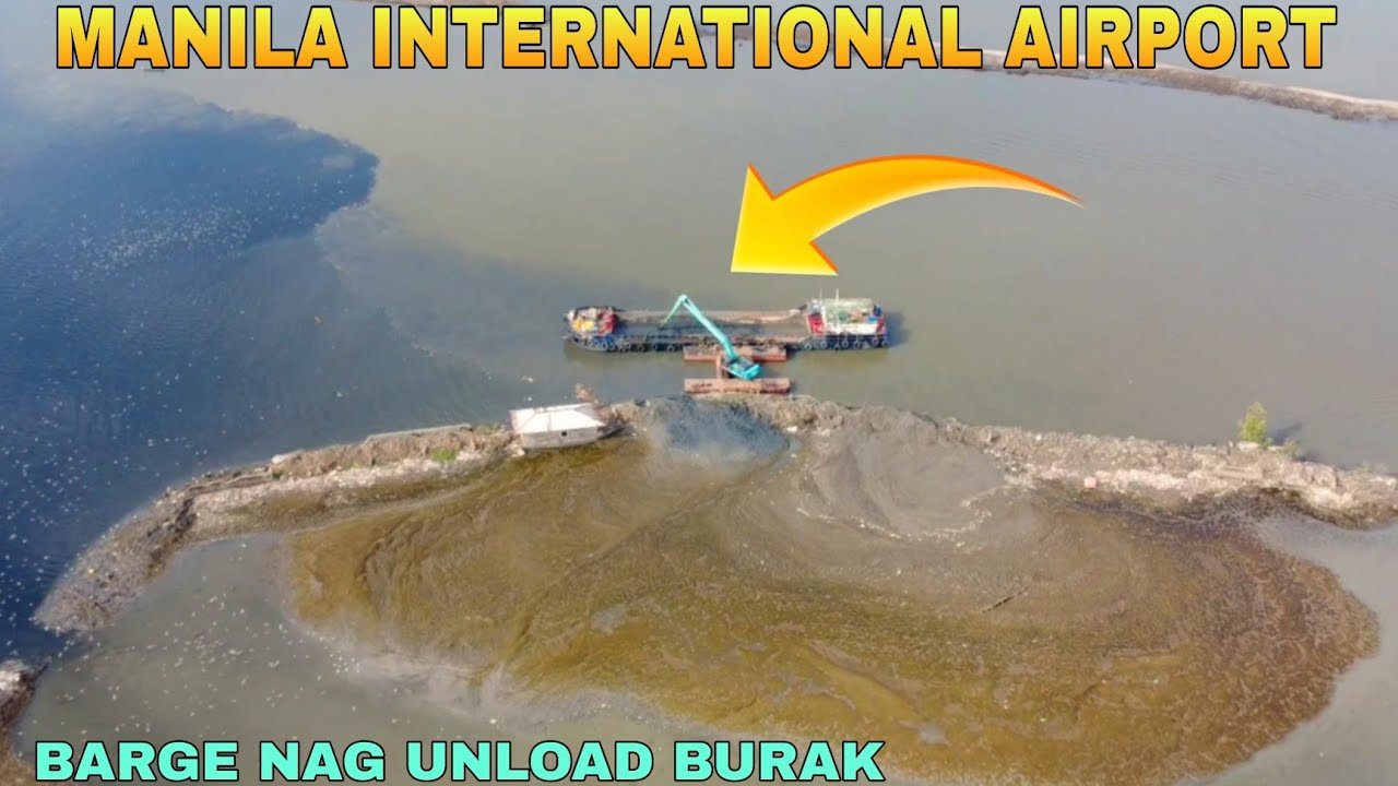 BARGE NAG UNLOAD NG BURAK/MANILA INTERNATIONAL AIRPORT BRGY TALIPTIP BULACAN BULACAN UPDATE 