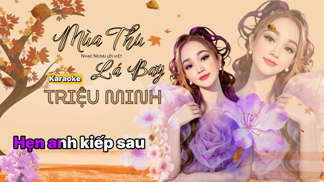 KARAOKE MÙA THU LÁ BAY | TRIỆU MINH | NHẠC HOT CHẤT LƯỢNG 2026