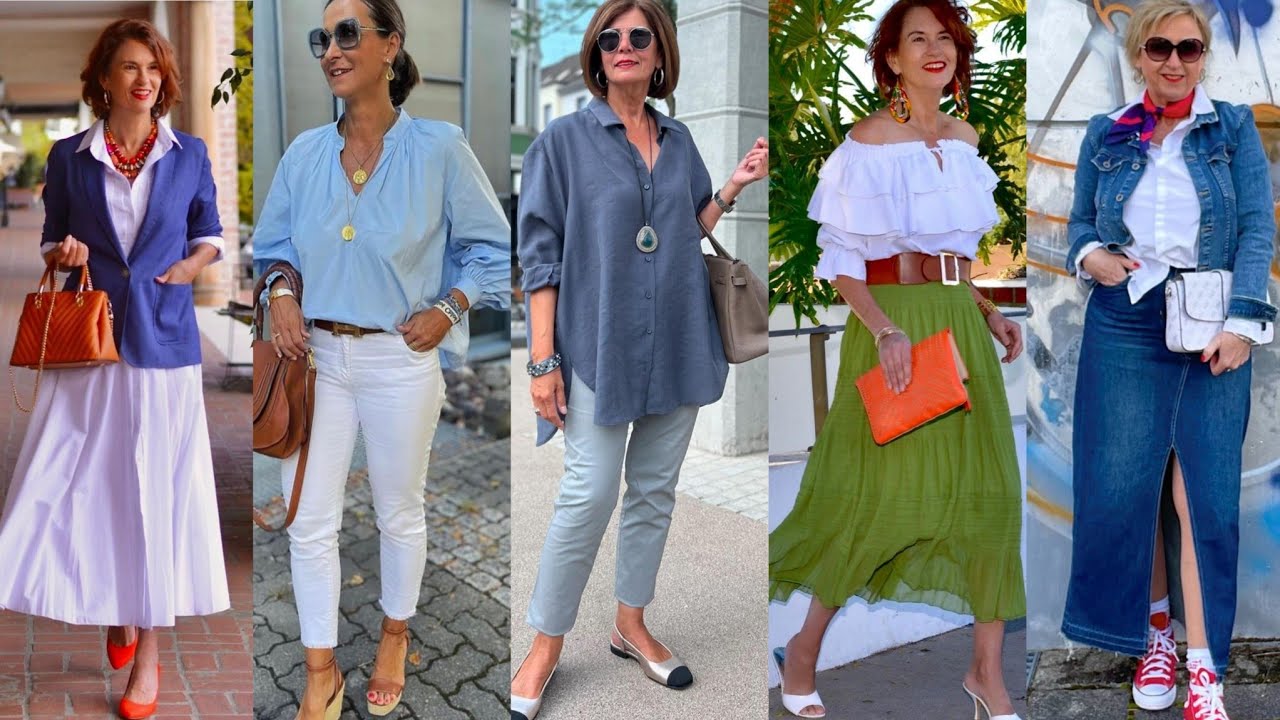 WOMEN OVER 60 Elegant Outfits |New Trends Fashion For Women |Spring/summer Fashion 2026