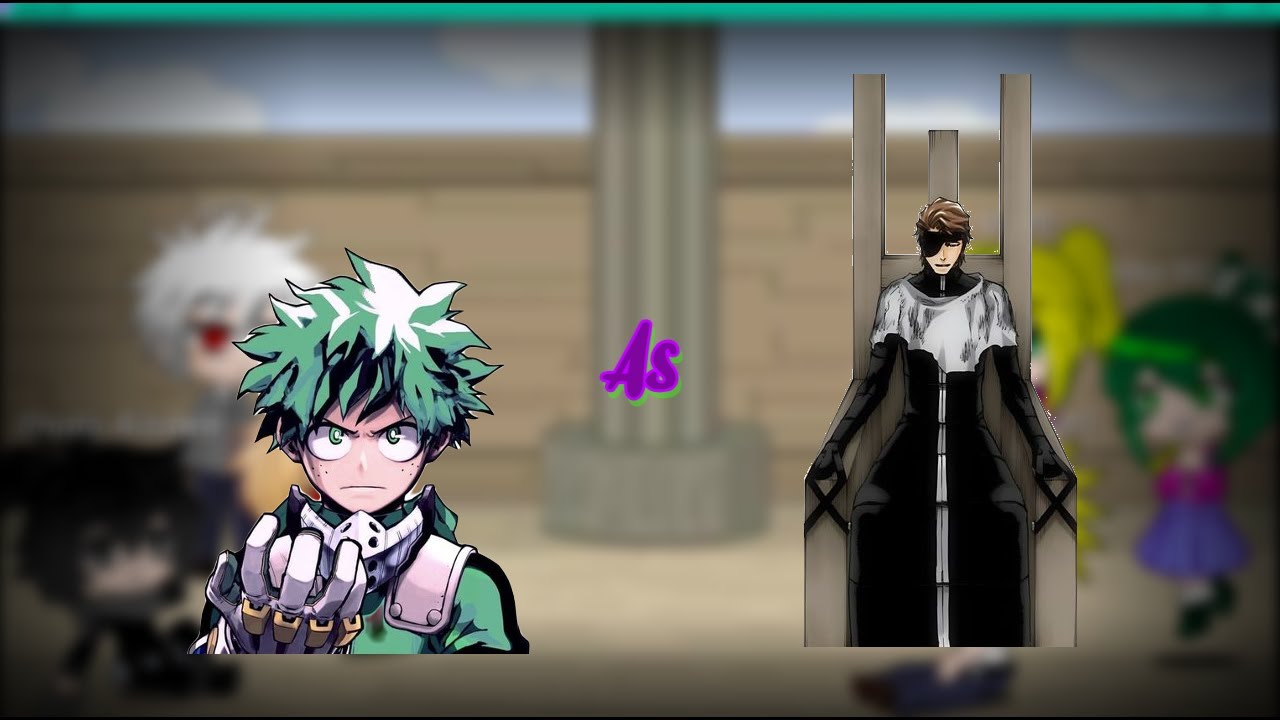 MHA React to Deku as Aizen