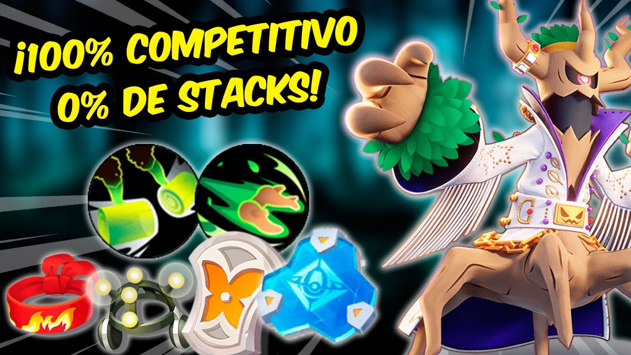 ¡TREVENANT FUNCIONA MUCHO MEJOR DE ESTA FORMA! 🍃 Guía, build, medallas y gameplay | Pokemon Unite