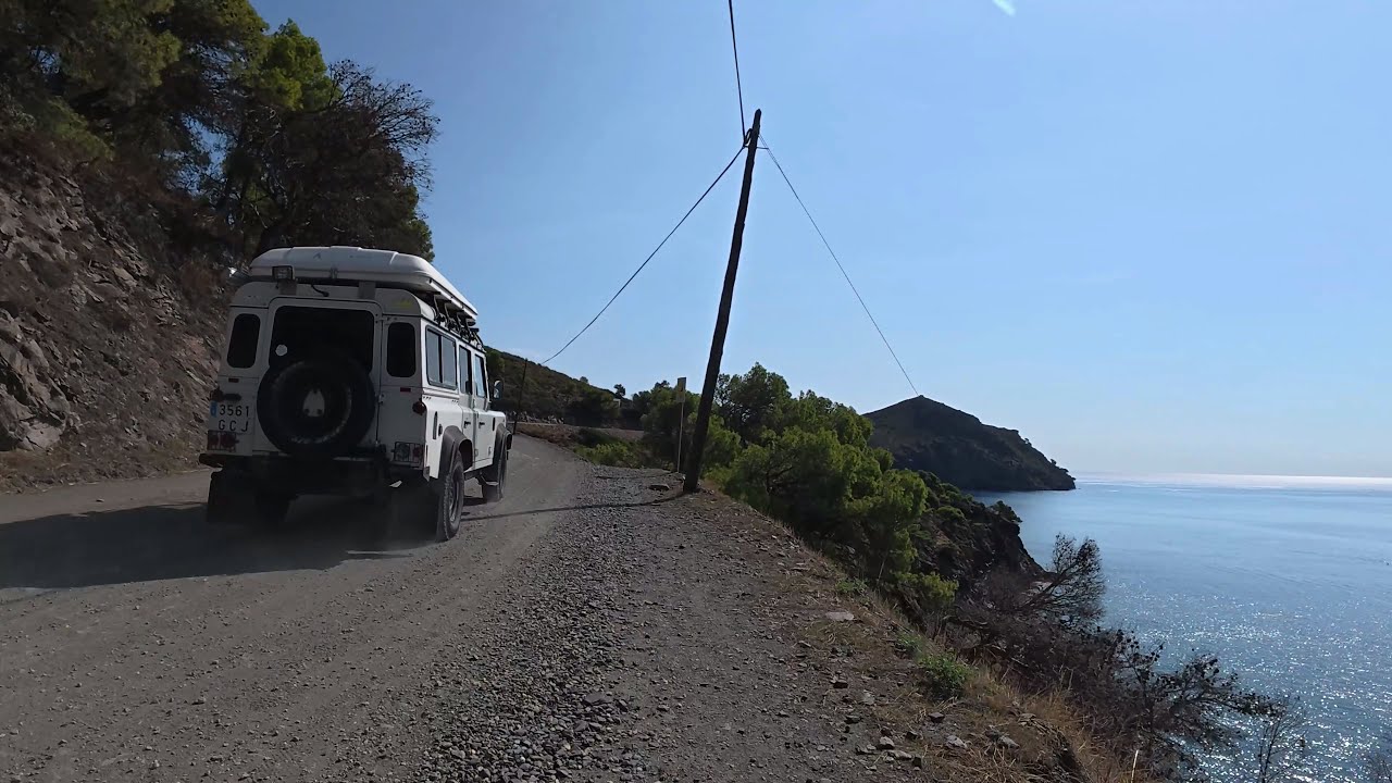 80 minute Indoor Cycling Workout MTB Tour Spain Cadaqués Coast Road 4K