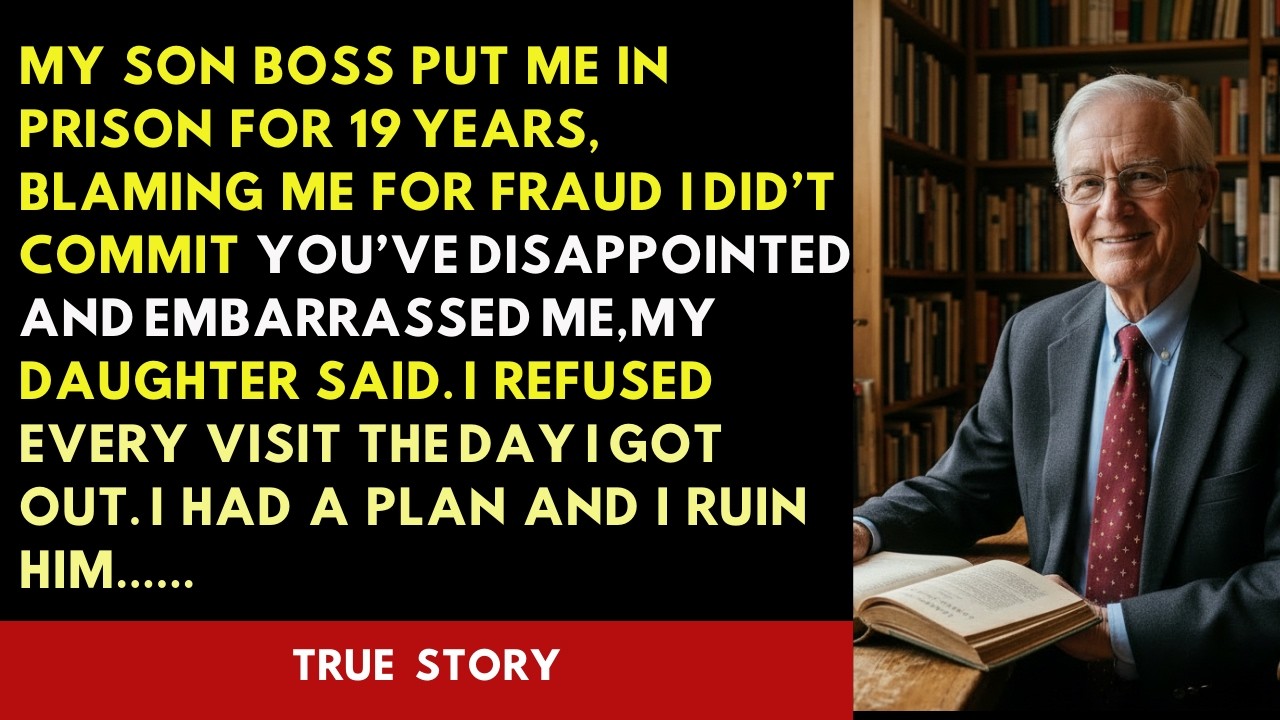 My Son boss Framed Me for Fraud and Sent Me To Prison The Day I Got Out, I do something terrible to