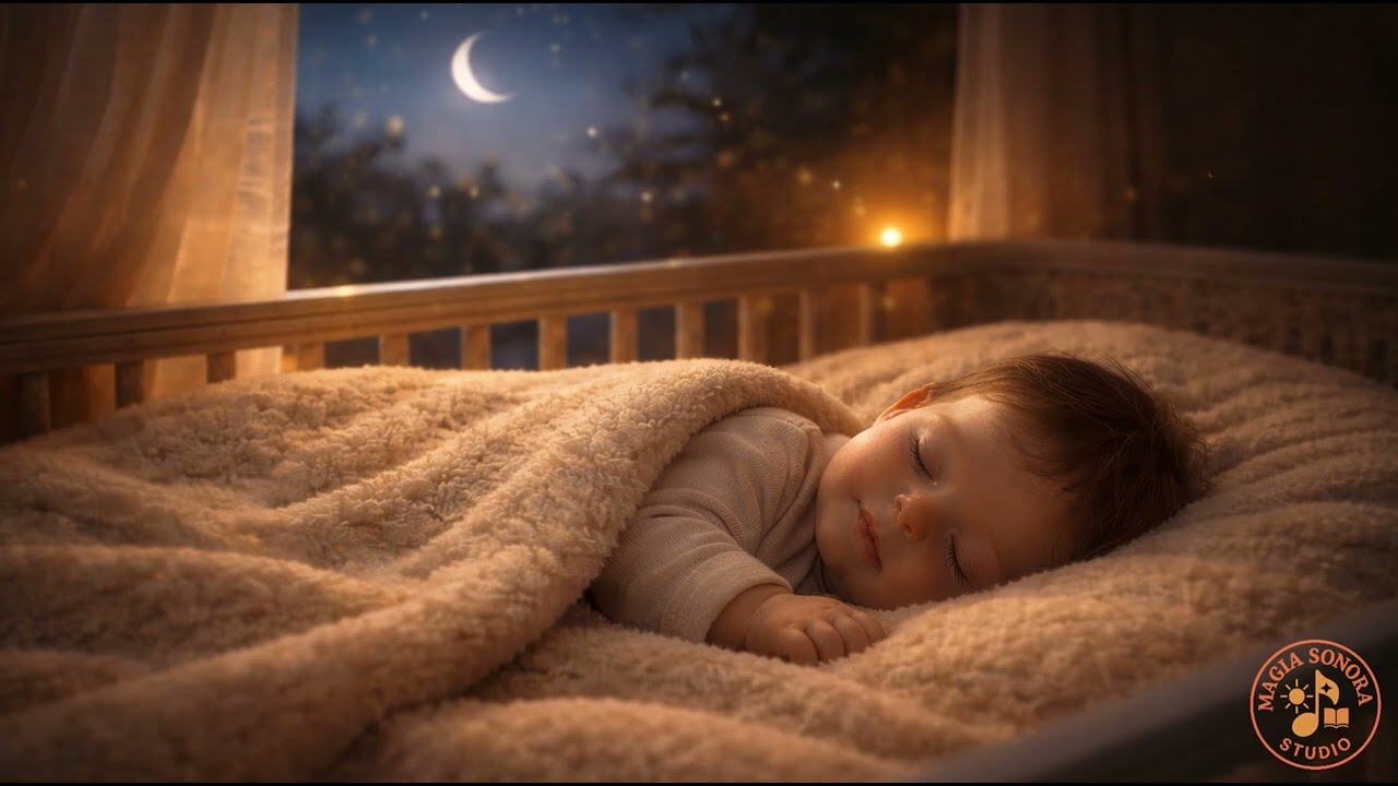Velvet Moon Lullaby 🌙 | Gentle Baby Sleep Music | Magia Sonora Studio