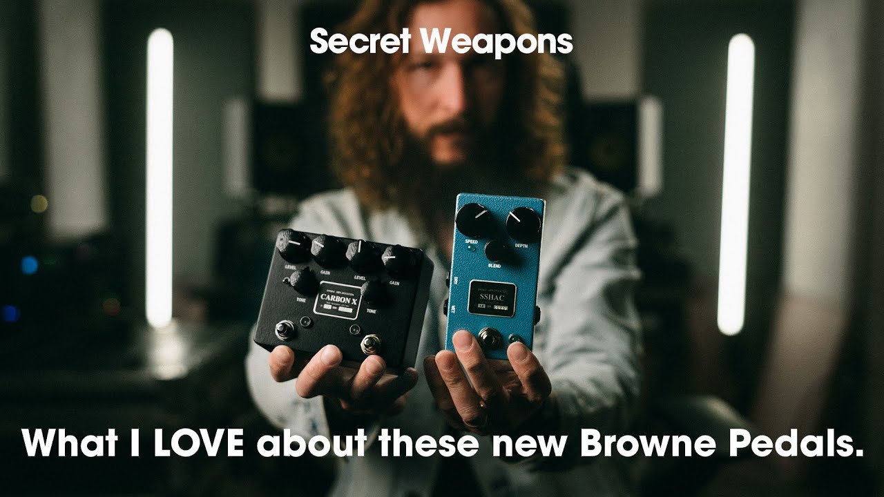 Two incredible new(ish) pedals from Browne Amplification | Secret Weapons