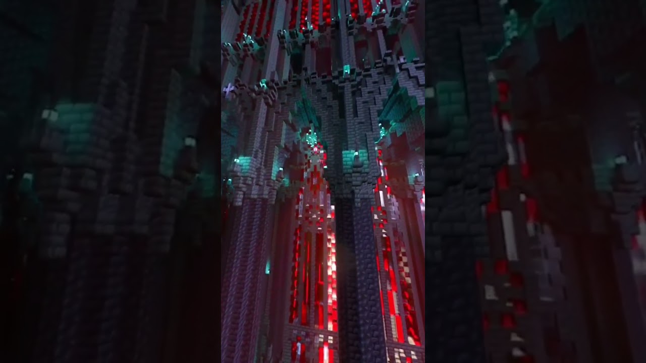 Gothsburg Cathedral Transept in Minecraft RTX