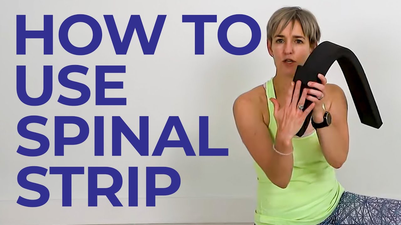 Spinal Strip Yoga | How to Use Spinal Strip for the Spine (Yoga with Susi Hately)