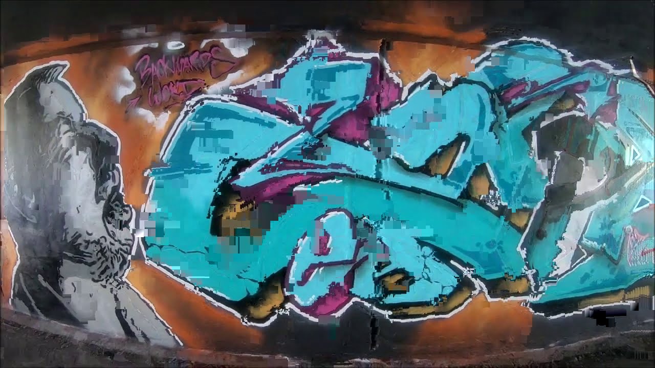 Graffiti - Ghost EA - Backwards World