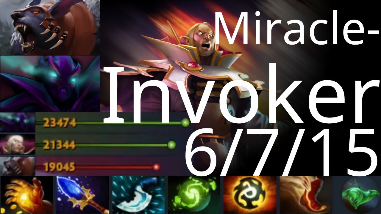 Miracle- Invoker vs Ursa, Mars, Magnus - Nigma vs VP g1 AniMajor dota2