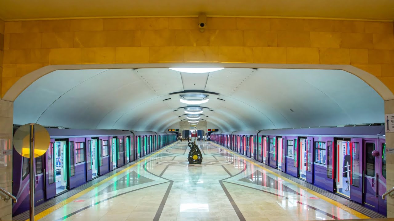 Euro Subway Simulator:(Yaşıl Xətt):Səfər:(Nizami Gəncəvi-Dərnəgül)