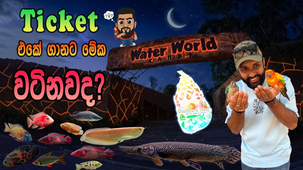 ටිකට් එකේ මිලට මේක වටිනවද? Water World Kandy Full Tour! #KandyWaterWorld