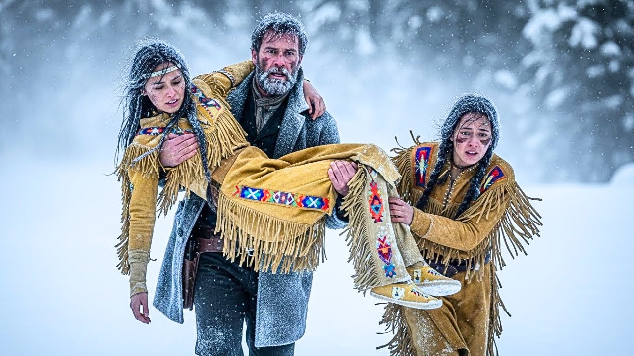 The Rancher Rescued Two Apache Women from a Deadly Blizzard… What They Revealed Changed Everything.!