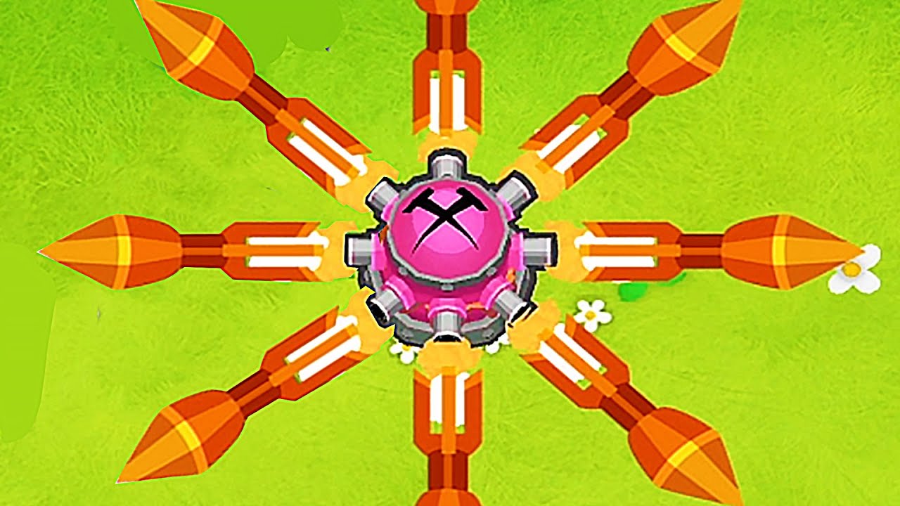 BLOONS TD 6, ale KAŻDA MAŁPKA STRZELA LOSOWYMI POCISKAMI (mega mocne)