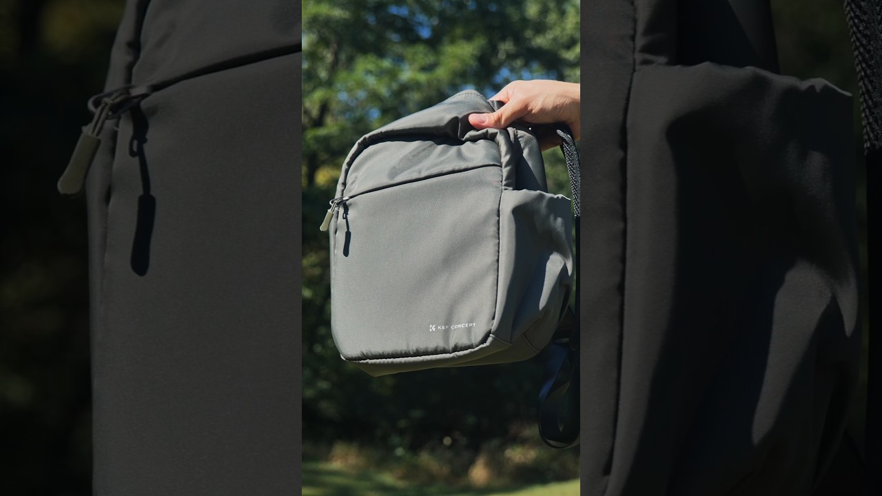 Stuff all your camera gear into the Urban Wander 08 sling bag
