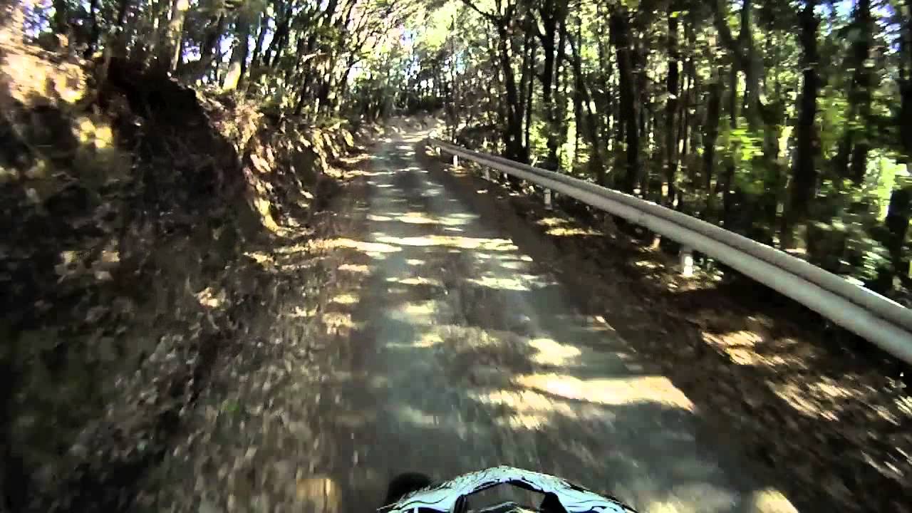 [林道探訪] 石巻山観光道路 with Honda SL230