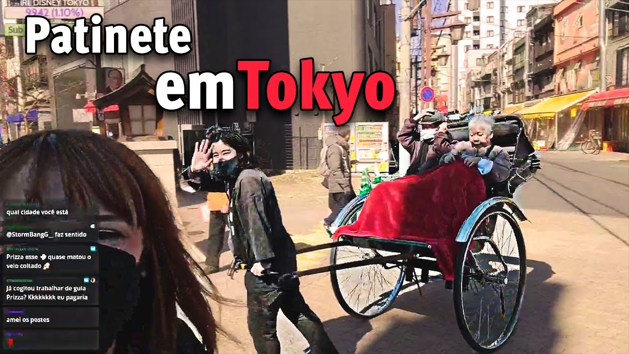 O bairro mais antigo de tokyo | Cortes de lives da Prizza