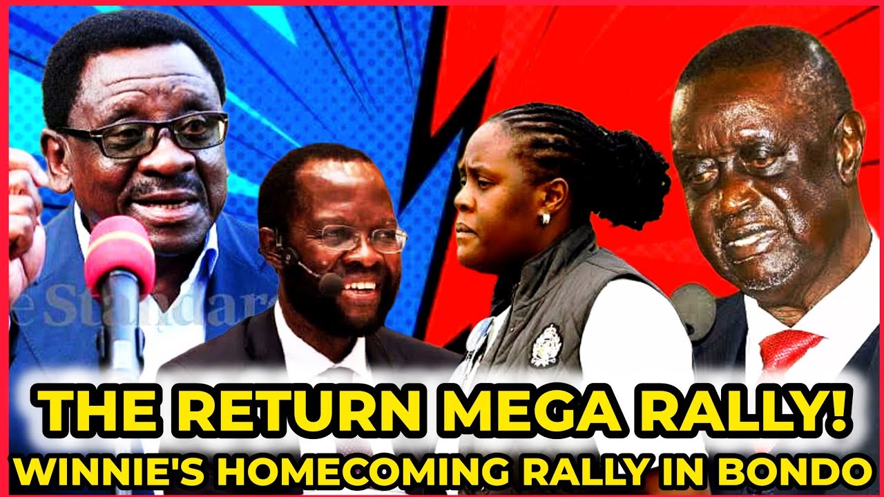🚨 Winnie  & Ida Odinga Announce Homecoming Rally In Bondo As Oburu Calls Rally In Kisumu Same Day‼️