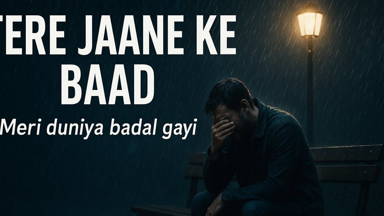 “Tere Jaane Ke Baad 💔 | Heart Touching Sad Song | Emotional Lofi Song | New Hindi Sad Song 2025”